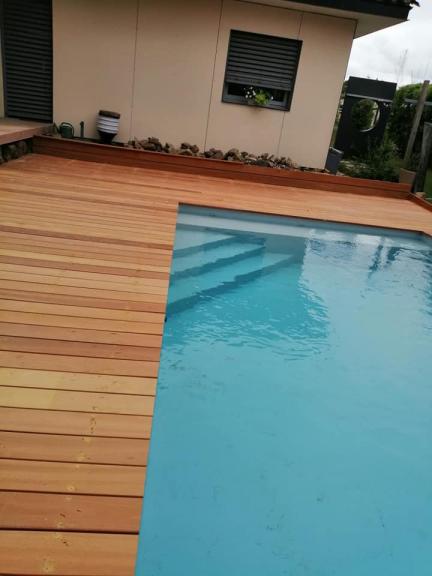 LAMES TERRASSE BOIS EXOTIQUE TATAJUBA QUALIT PRIX DISCOUNT BOIDISCOUNT QUALIT PRIX PAS CHER BOIS EXOTIQUE Sch KD PLAGE PISCINE TOUR DE PISCINE PLANCHER extrieur 