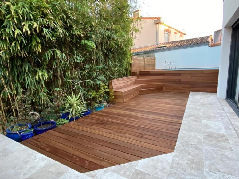 LAMES TERRASSE TATAJUBA BOIDISCOUNT QUALIT PRIX PAS CHER DISCOUNT BOIS EXOTIQUE Sch KD PLAGE TOUR DE PISCINE PLANCHER extrieur 